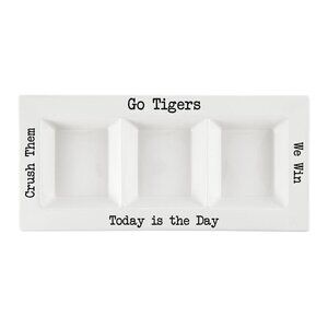 Tigers Condiment Platter/NIB